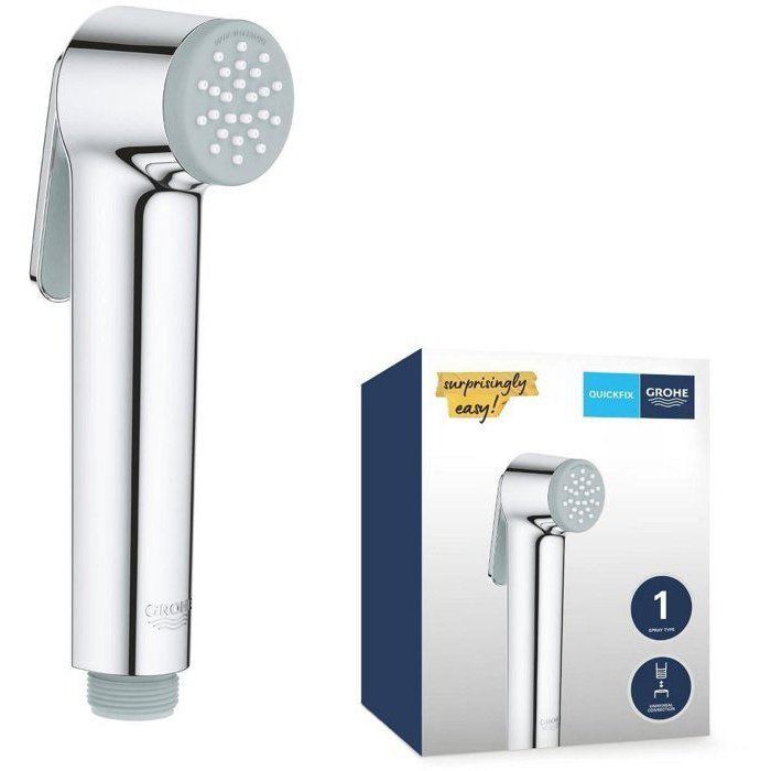 Pommeau de douche - GROHE Vitalio - 1 jet - Technologie anti-brűlure - Economie d'eau