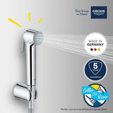 Ensemble de douche 1 jet avec support mural GROHE Vitalio Trigger Spray 30 Chromé