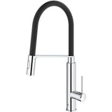 GROHE Mitigeur évier Concetto 31491000 - Bec orientable professionnel - Rotation 360° - Limiteur de température et de débit -