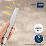 Douchette 1 jet - GROHE - Vitalio Joy Cube Stick - EcoJoy - DreamSpray - StarLight Chrome