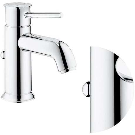 Mitigeur lavabo GROHE Start Classic - Tirette de vidage - Économie d'eau - Garantie 5 ans