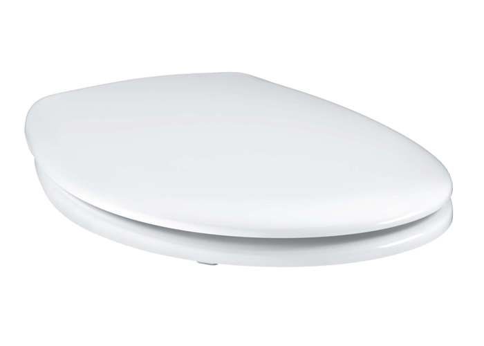 Abattant WC - GROHE - Bau Ceramic - Duroplast - Blanc alpin - SoftClose