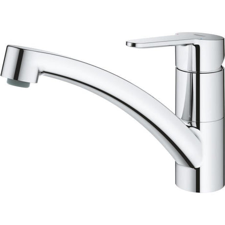 Mitigeur évier GROHE Start Eco - Chromé - Bec bas - Métal