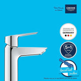 Mitigeur monocommande lavabo GROHE QUICKFIX Start - économie d'eau - bonde clic clac incluse - taille S