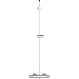 GROHE Colonne de douche mitigeur thermostatique Vitalio Joy 260, tete de douche 260mm, douchette 3 jets, chromé, 26403002