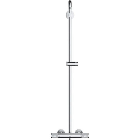 GROHE Colonne de douche mitigeur thermostatique Vitalio Joy 260, tete de douche 260mm, douchette 3 jets, chromé, 26403002
