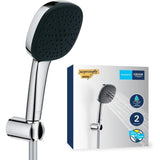 Ensemble de douche avec pommeau 2 jets, support et flexible - GROHE Vitalio Comfort 110 26399001 - Sélection facile - Economie d'eau