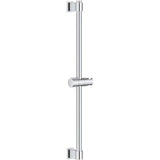 Barre de douche - GROHE Vitalio Universal 27724001 - 60cm - Ř 22 mm - Fixation supérieure réglable - A coller ou a visser - Chromé