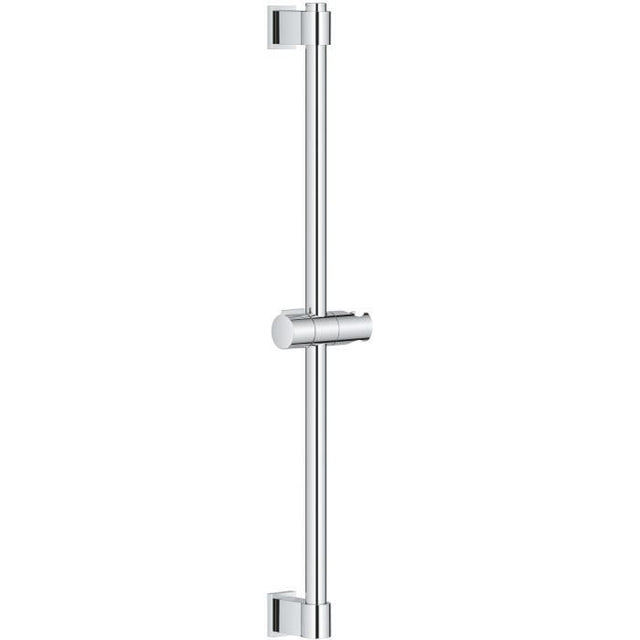 Barre de douche - GROHE Vitalio Universal 27724001 - 60cm - Ř 22 mm - Fixation supérieure réglable - A coller ou a visser - Chromé
