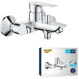 Mitigeur monocommande Bain / Douche - GROHE - Start Edge - Chromé - Economie d'eau - Garantie 5 ans