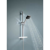 Ensemble de douche avec pommeau 2 jets, barre, flexible et tablette - GROHE Vitalio Comfort 110 26929001 - Economie d'eau - Chromé