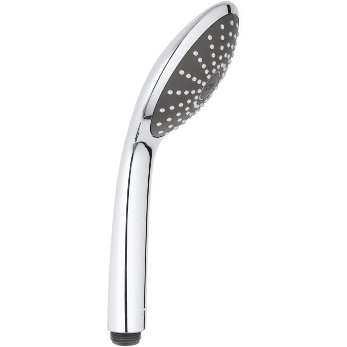 Douchette 1 jet GROHE Vitalio Joy 110 Chromé - Économie d'eau, Double paroi, Compatible chauffe-eau