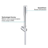 Pommeau de douche GROHE Vitalio Get Stick - 1 jet - technologie anti-brûlure et économie d'eau - chromé