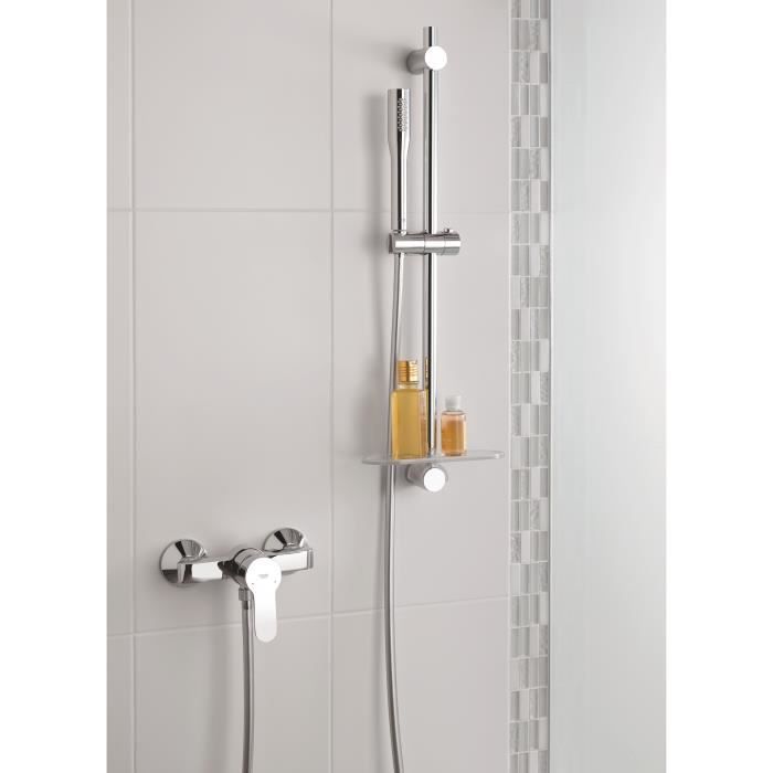 Pommeau de douche GROHE Vitalio Get Stick - 1 jet - technologie anti-brűlure et économie d'eau - chromé
