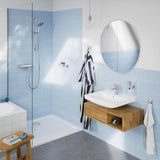 GROHE Mitigeur thermostatique douche ˝ Grohtherm 2000 34469001 - Porte-savon - Limiteur de température - Economie d'eau - Chrome