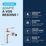 Mitigeur de bidet - GROHE DICE - Chrome