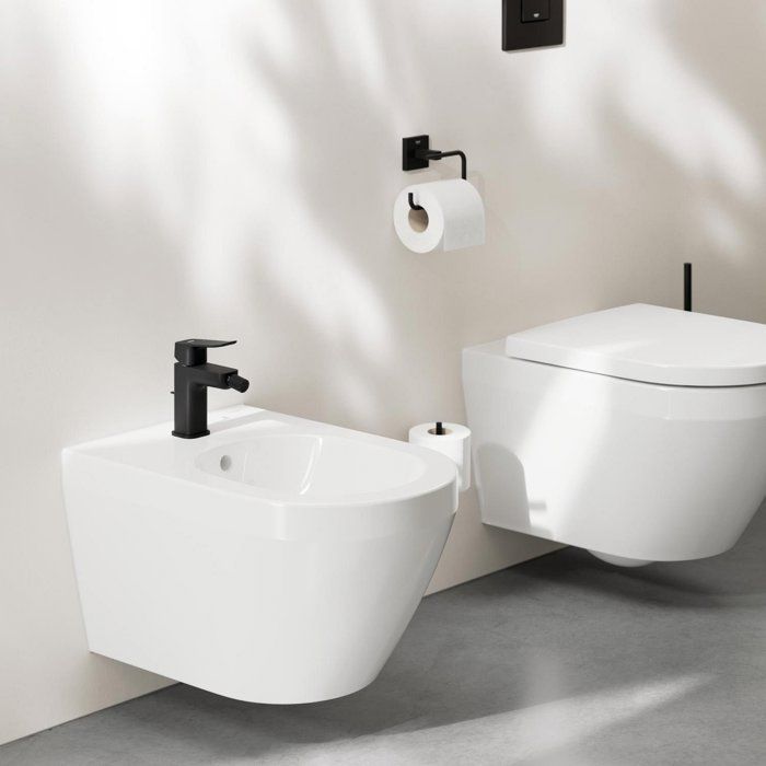Mitigeur de bidet - GROHE DICE - Noir mat
