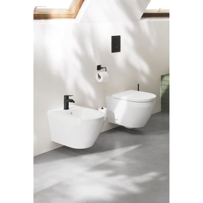 Bidet suspendu - GROHE Euro Ceramic - Porcelaine vitrifiée - Blanc