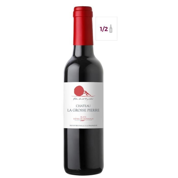 Château La Grosse Pierre Blaye Côtes de Bordeaux - Vin rouge de Bordeaux - 37,5 cl