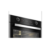 Four encastrable pyrolyse GRUNDIG - GEBM19400BPHI - inox - porte froide - 72 L