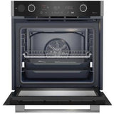 Four encastrable pyrolyse GRUNDIG - GEBD19401BPH - inox - porte froide - 72 L