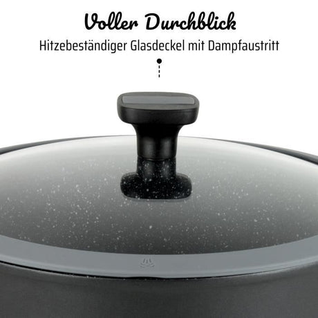 Marmite fonte d'aluminium - GSW - EASY CLICK - 24 cm - Induction