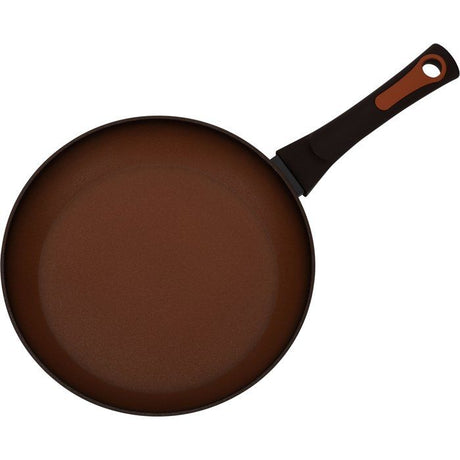 Set de 2 poeles - Induction - GSW - TERRA - Ř 24 et 28 cm - Aluminium forgé 3 mm - Rouge
