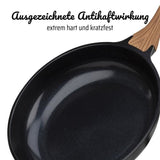Poele fonte d'aluminium - GSW - NATURAL FIT - 28 cm - 100 % recyclée sans PFAS - Induction