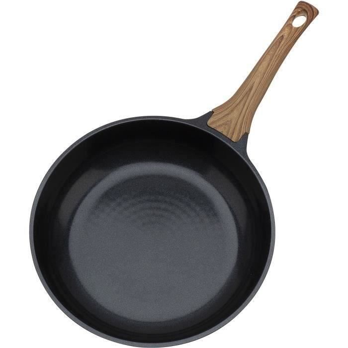 Poele fonte d'aluminium - GSW - NATURAL FIT - 28 cm - 100 % recyclée sans PFAS - Induction