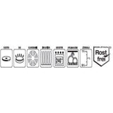 Autocuiseur - GSW - Rapide - 18 cm - 3,2 L - Induction - Acier inoxydable