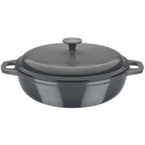 Cocotte fonte massive - GSW - GREY SHADOW - 30 cm - Ronde - Induction - Gris