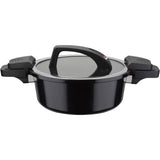 Cuiseur basse pression - GSW - 24 cm - 4 L - Aluminium forgé - Induction - Noir