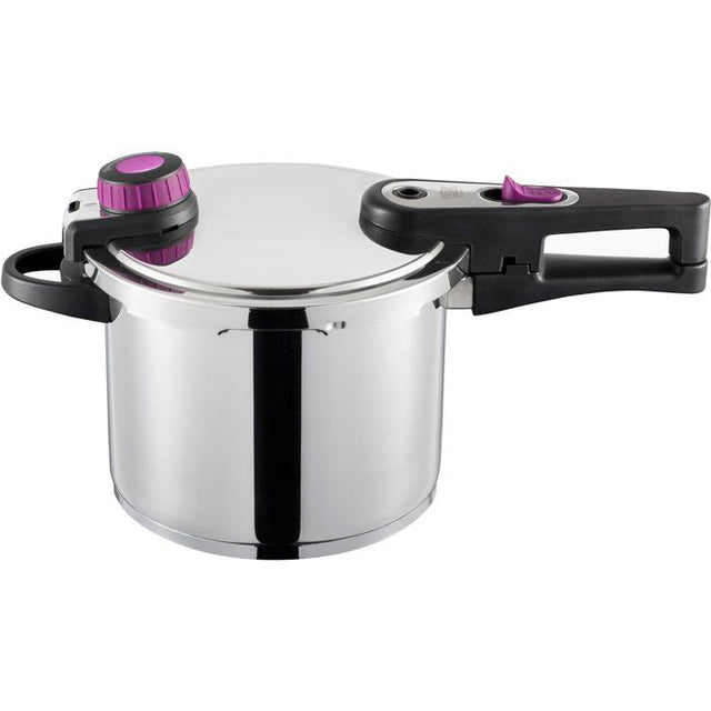 Autocuiseur - Induction - GSW - SYSTEM PLUS - 6 L - Ř 22 cm - Acier inoxydable massif 18/10 - Panier et support inclus