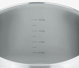 GSW Elegance - Batterie de cuisine 9 pieces en acier inoxydable - Tous feux dont induction