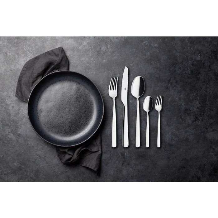 Ménagere - GSW PREMIUM - 893480 - 30 pieces - Acier inox massif 18/10