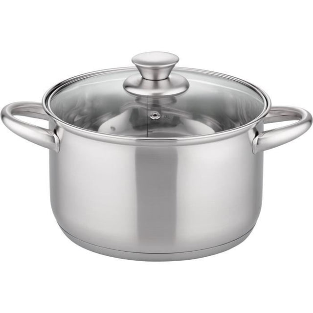 Faitout - GSW - RIGO - 24 cm - Induction - Acier inoxydable