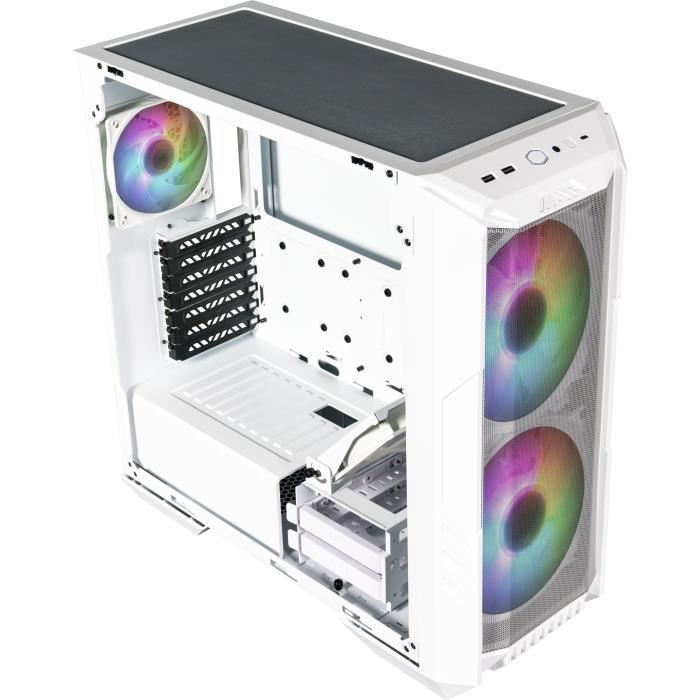 Boitier PC - COOLER MASTER - HAF 500 - White - ATX