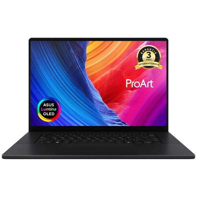 PC Portable ASUS ProArt P16 OLED H7606 : Win 11 - 16'' WQXGA+ Tactile - RTX 5060 8Go - AMD Ryzen AI 9 HX370 - RAM 32Go - 1To SSD