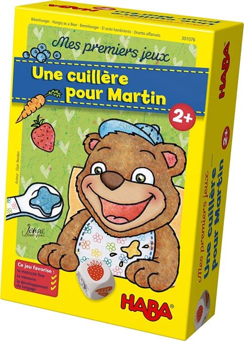 Jeu de mémoire et d'adresse HABA - Mes Premiers Jeux – Une Cuillere pour Martin - 2 ans et plus