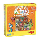 HABA - Logic! GAMES Où se cache Wanda - Jeu de logique - Jeux de Société Enfant 4 ans et +