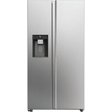 Réfrigérateur Américain - HAIER - HSW59F18EIMM - Classe E - 601 L - 36 dB - Platinium