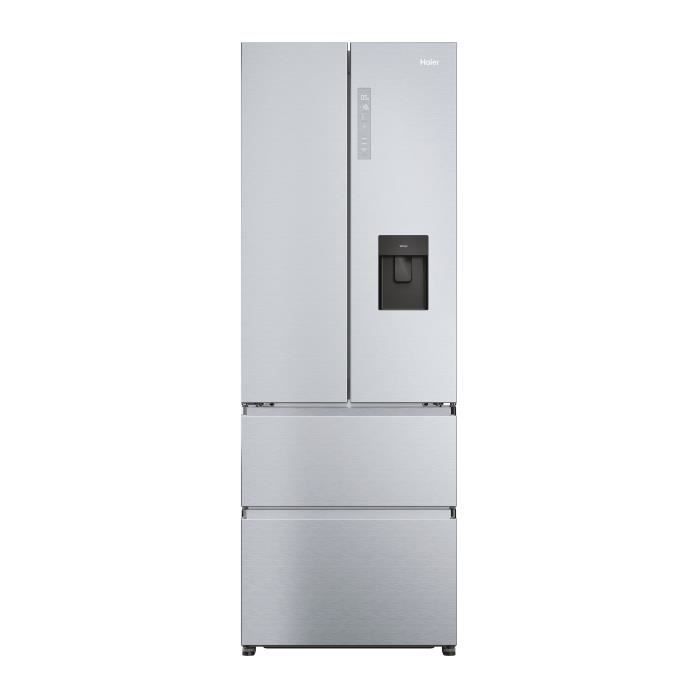 Réfrigérateur Multi-Portes - HAIER - HFR5720EWMG - Classe E - 477 L (337+140) - 37 dB - Silver
