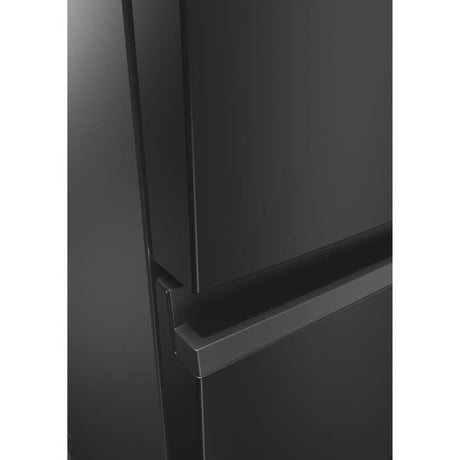 Réfrigérateur combiné - HAIER - 3D 60 Series 5 HTW5618ENPT - Classe E - 360 L - 185 x 59,5 x 66,7 cm - Noir