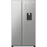 RÈfrigÈrateur amÈricain - HAIER - HSW59F18DWMM - 601L -Distributeur d'eau - Classe D - 177,5 x 90,5 x 71,7 cm - Inox