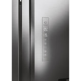 RÈfrigÈrateur amÈricain - HAIER - HSW59F18DWMM - 601L -Distributeur d'eau - Classe D - 177,5 x 90,5 x 71,7 cm - Inox