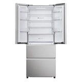 Réfrigérateur multi-portes - HAIER - HFR3718ENMM - Classe E - 402 L (262 + 140) - 37 dB - Inox