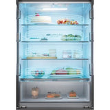 Réfrigérateur multi-portes - HAIER - HFR3718ENMM - Classe E - 402 L (262 + 140) - 37 dB - Gris