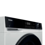 Lave-linge hublot HAIER X5 HW80-BP14357TUFR - 8 kg - Induction - 1400 trs/min - Classe A - Blanc