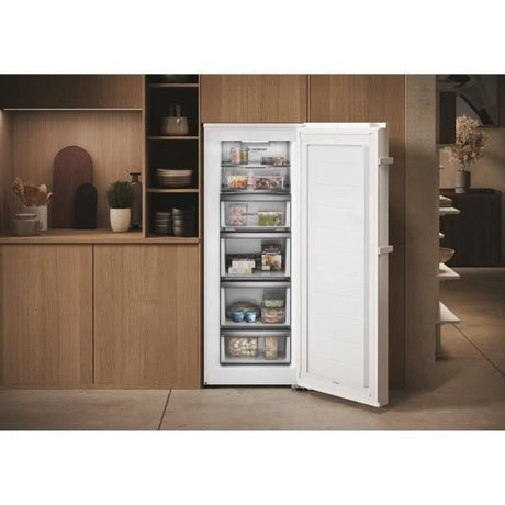 Congélateur Armoire HAIER 226L - H4F226WEH1 - Série 3 - Total No Frost - Connectivité -Classe E - Blanc