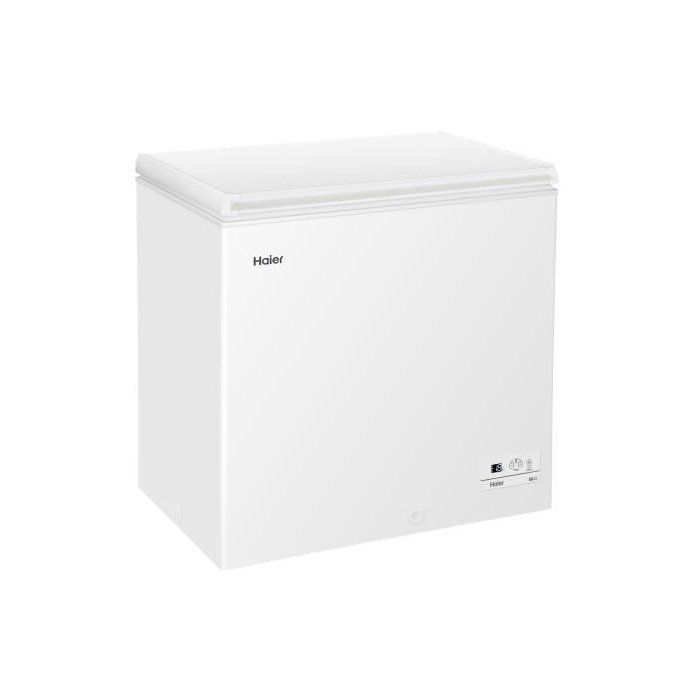 Congélateur coffre - HAIER HCE200EFR - 196 L - Classe E - 39 dB - Blanc